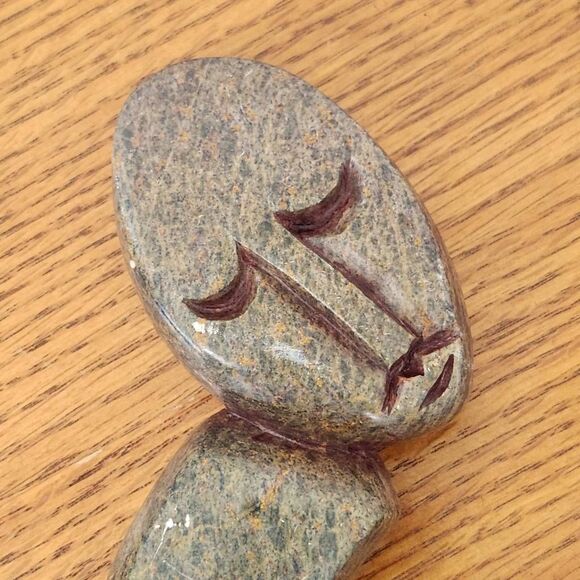 Shona Sculpture African Stone Sculpture Zimbabwe Sculpture Carved African Figure - Picture 2 of 10